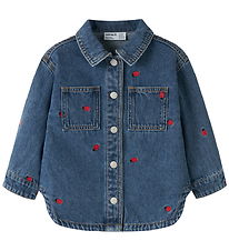 Name It Jakki - NmfNina -Medium+ Blue Denim/Dama Bug