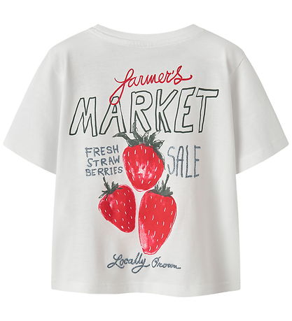 Name It T-shirt - NmfJaysline - Bright White