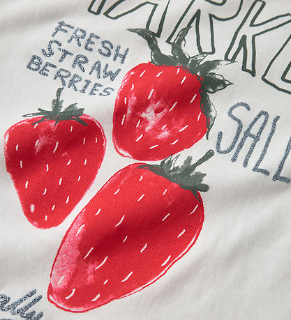 Name It T-shirt - NmfJaysline - Bright White