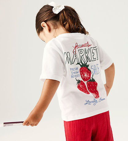 Name It T-shirt - NmfJaysline - Bright White