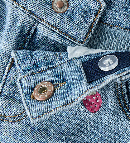 Name It Shorts - NmfRose - Light Blue Denim/Strawberry