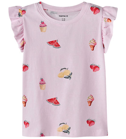 Name It T-shirt - NmfJoviner - Cradle Pink