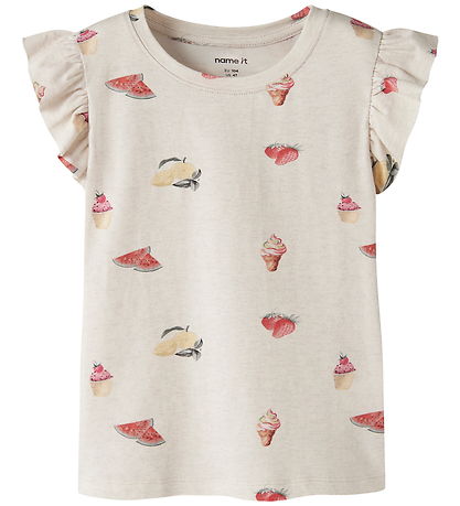 Name It T-shirt - NmfJoviner - Peyote Melange