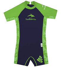 Konfidence Badeheldragt - Warma - Maui Navy Lime