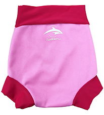 Konfidence Blebadebukser - Nappy E-flex - Pink/Rubine