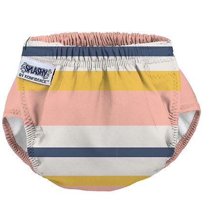 Konfidence Blebadebukser - e-Flex Splashy - Gelato Rose