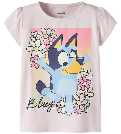 Name It T-shirt - NmfMaka - Bluey - Cradle Pink