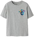 Name It T-shirt - NkmMath - Pokemon - Grey Melange