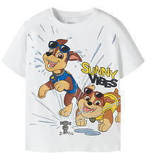 Name It T-shirt - NmmMacas - Paw Patrol - Bright White