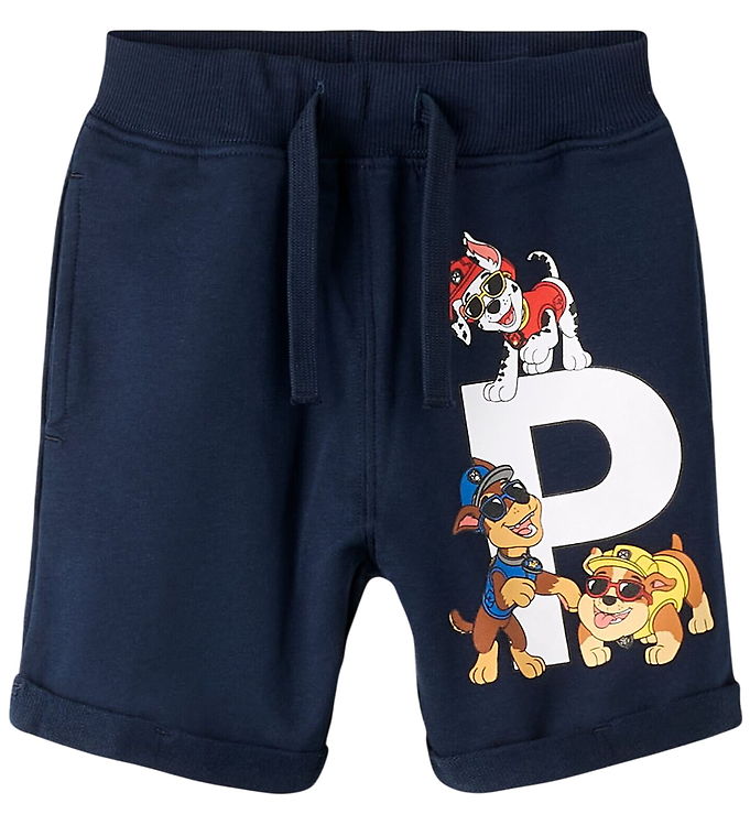Name It Sweatshorts - NmmMir - Paw Patrol - Navy Blazer