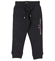 Tommy Hilfiger Sweatpants - Essential - Organic - Sort Tommy Hilfiger Sweatpants - Essential - Organic - Sort