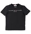 Tommy Hilfiger T-shirt - Essential - Organic - Sort Tommy Hilfiger T-shirt - Essential - Organic - Sort