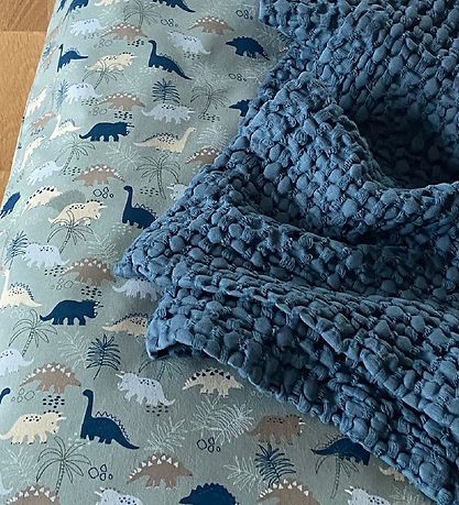 Nørgaard Madsens Sengetøj - Baby - Grøn m. Dinosaur Nørgaard Madsens Sengetøj - Baby - Grøn m. Dinosaur