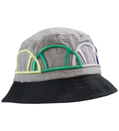 Ellesse Bucket Hat - Pinala - Grey Melange/Black w. Logos Ellesse Bucket Hat - Pinala - Grey Melange/Black w. Logos