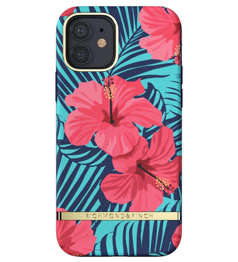 Richmond & Finch Etui - iPhone 12/12 Pro - Roter Hibiskus - Richmond & Finch - One Size - Etuis