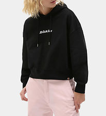 Dickies Hættetrøje - Cropped - Loretto - Sort Dickies Hættetrøje - Cropped - Loretto - Sort