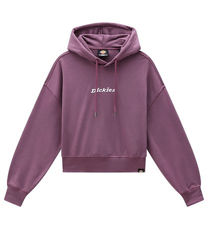 Dickies Hættetrøje - Cropped - Loretto - Purple Gumdrop