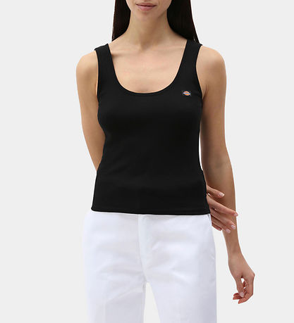 Dickies Top - Mapleton Vest - Black Dickies Top - Mapleton Vest - Black