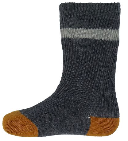 Liewood Knæstrømper - Mia - 2-pak - Gråmeleret Liewood Knæstrømper - Mia - 2-pak - Gråmeleret