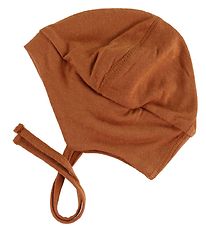 Joha Babyhjelm - Uld - Brun Joha Babyhjelm - Uld - Brun