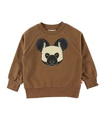 DYR Sweatshirt - Bellow - Brown w. Wild dog
