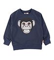 DYR Sweatshirt - Bellow - Dark Navy m. Chimpanse