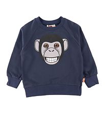 DYR Sweatshirt - Bellow - Dark Navy w. Chimpanzee