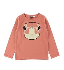 DYR Bluse - Roar - Old Rose m. Skildpadde