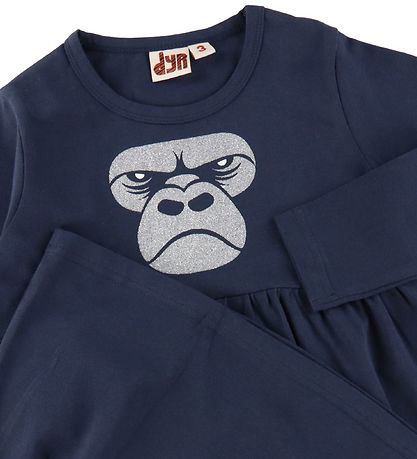 DYR Kjole - Power - Dark Navy m. Gorilla