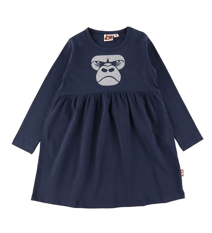 DYR Kjole - Power - Dark Navy m. Gorilla