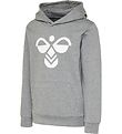 Hummel Hættetrøje - Cuatro - Gråmeleret Hummel Hættetrøje - Cuatro - Gråmeleret