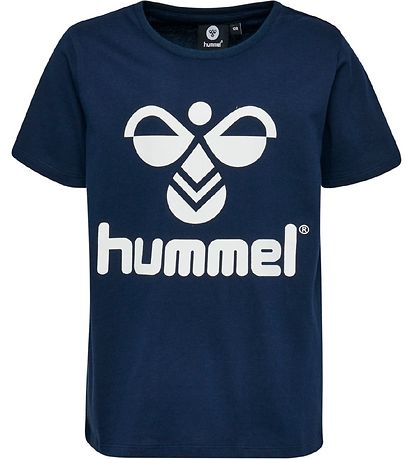 Hummel T-shirt - Tres - Navy Hummel T-shirt - Tres - Navy