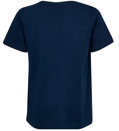 Hummel T-shirt - Tres - Navy Hummel T-shirt - Tres - Navy
