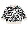 Marni Cardigan - Off-White m. AOP Logo Marni Cardigan - Off-White m. AOP Logo