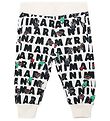 Marni Sweatpants - Off-White m. AOP Logo Marni Sweatpants - Off-White m. AOP Logo