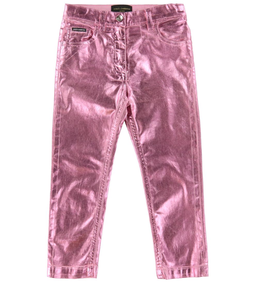Dolce & Gabbana Jeans - DG Pop - Rosa Confetti - Dolce & Gabbana - 2 Jahre (92) - Jeans