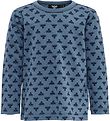 Hummel Bluse - hmlVilmo - Uld - Blå m. Logo