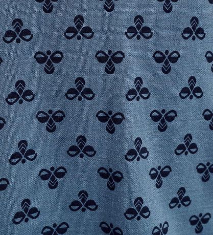 Hummel Bluse - hmlVilmo - Uld - Blå m. Logo