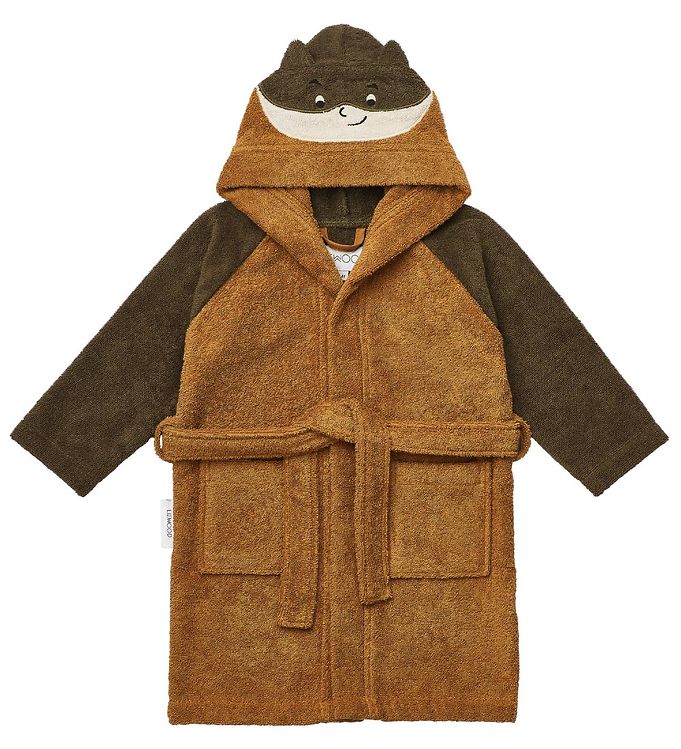 Liewood Badekåbe - Lily - Superhero/Golden Caramel