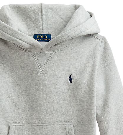 Polo Ralph Lauren Hættetrøje - Classics - Gråmeleret Polo Ralph Lauren Hættetrøje - Classics - Gråmeleret
