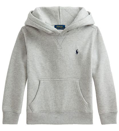 Polo Ralph Lauren Hættetrøje - Classics - Gråmeleret Polo Ralph Lauren Hættetrøje - Classics - Gråmeleret