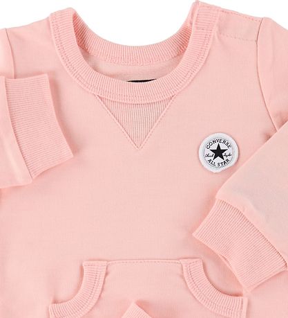 Converse Sæt - Heldragt/Strømper - Lyserød Converse Sæt - Heldragt/Strømper - Lyserød