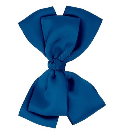 By Stær Dåbsbånd m. Sløjfe - Satin - Double Bow - Navy By Stær Dåbsbånd m. Sløjfe - Satin - Double Bow - Navy