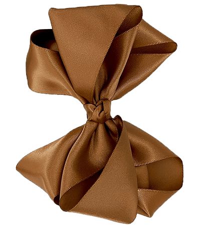 By Stær Dåbsbånd m. Sløjfe - Satin - Golden Brown