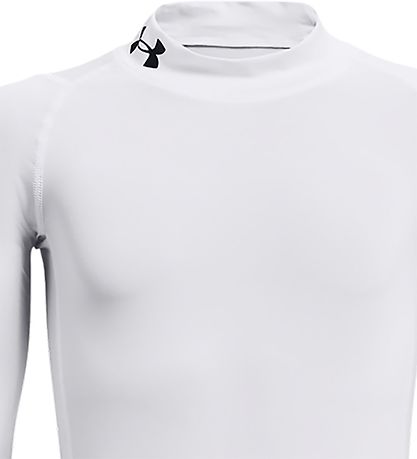 Under Armour Bluse - HG Armour Mock - Hvid Under Armour Bluse - HG Armour Mock - Hvid