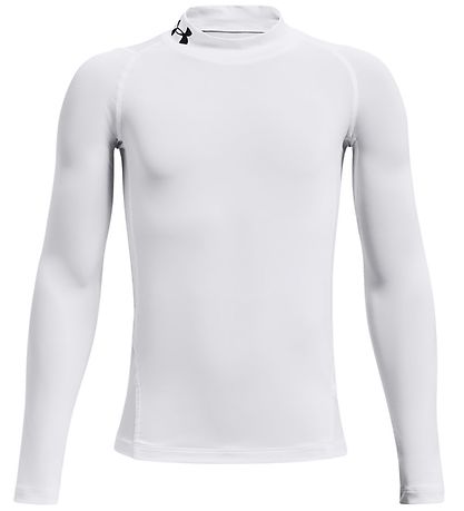 Under Armour Bluse - HG Armour Mock - Hvid Under Armour Bluse - HG Armour Mock - Hvid