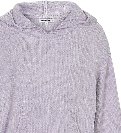 Cost:Bart Hættetrøje - Strik - Poxy - Lavender Blue