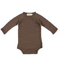 MarMar Slå-om Body l/æ - Uld - Belita - Terre MarMar Slå-om Body l/æ - Uld - Belita - Terre