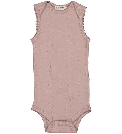 MarMar Body u/æ - Uld - Pointelle - Bini - Burnt Rose MarMar Body u/æ - Uld - Pointelle - Bini - Burnt Rose