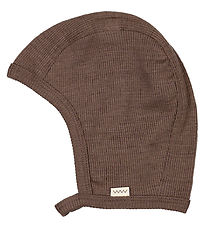MarMar Babyhjelm - Uld - Hoody - Terre MarMar Babyhjelm - Uld - Hoody - Terre